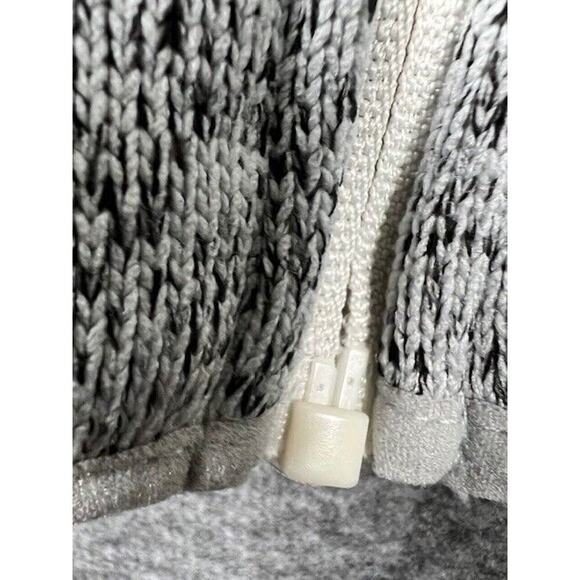 Emily B Full Zip Sherpa Lined Grey Jacket Women's Size Large - Picture 6 of 7